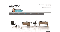 Desktop Screenshot of markaofismobilya.com